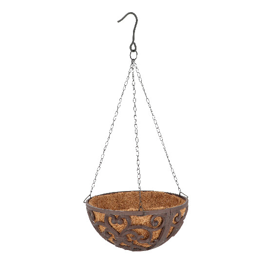 Hanging Basket "ESSCHERT´S GARDEN" cast iron, 30 cm|Esschert Design