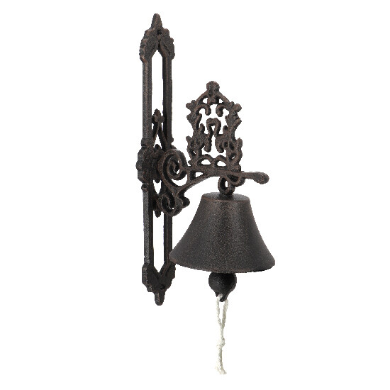 Zvonek u dveří "BEST FOR BOOTS", klasický, litinový, 13 x 19,5 x 36 cm|Esschert Design