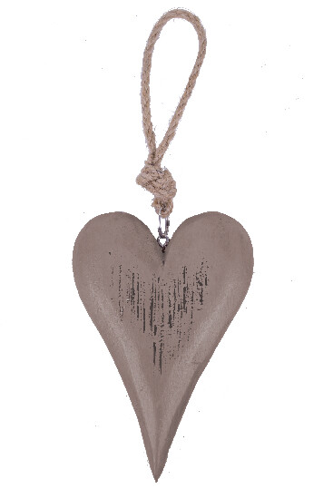 Heart pendant, 2 x 9 x 13.5 cm | Ego Dekor