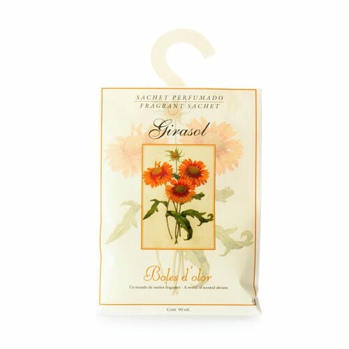 Perfume bag LARGE, paper, 12 x 17 x 0.3 cm, Girasol|Boles d'olor