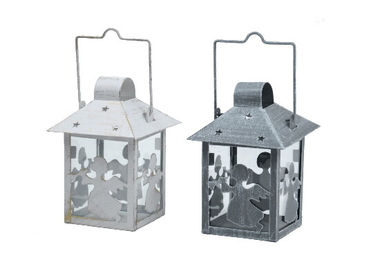 Lantern with an angel and stars, package contains 2 pieces!|Ego Dekor