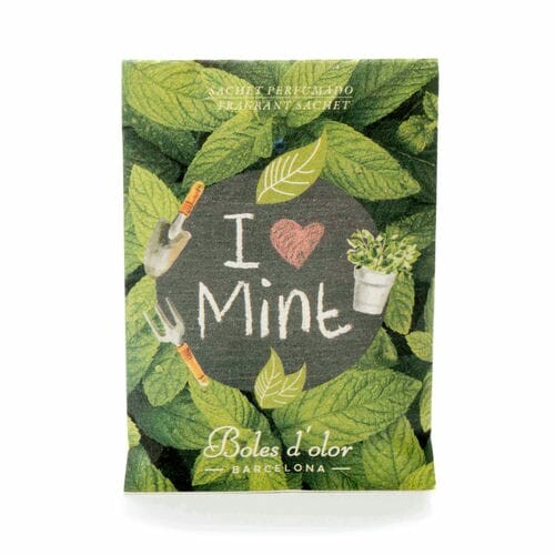 BOLES D´OLOR Vonný sáček KAPESNÍ MALÝ, papírový, 5,5 x 7,5 x 0,3 cm, I Love Mint