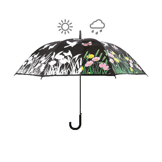 Umbrella with changing color birds|Esschert Design