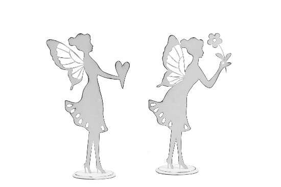 Fairy decoration, M, package contains 2 pieces!|Ego Dekor