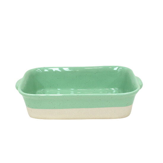 Baking dish, 27x18cm, FATTORIA, green (SALE)|Casafina
