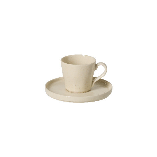 ED Tea cup with saucer 0.21L, LAGOA, cream|Pedra|Costa Nova