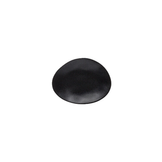 Talerz deserowy owalny 16cm, RIVIERA BATH, czarny|Sable noir|Costa Nova