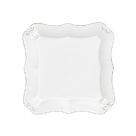 ED Square plate, 13 cm, VINTAGE PORT, white (SALE)|Casafina