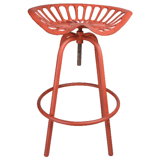 Židle "TRAKTOR", červená (DOPRODEJ)|Esschert Design