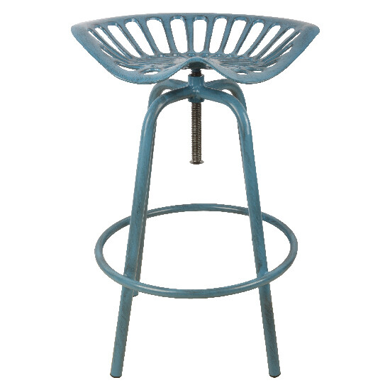 Židle "TRAKTOR", modrá, 70 cm (DOPRODEJ)|Esschert Design