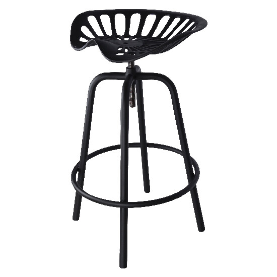 Židle "TRAKTOR", černá, 70 cm (DOPRODEJ)|Esschert Design