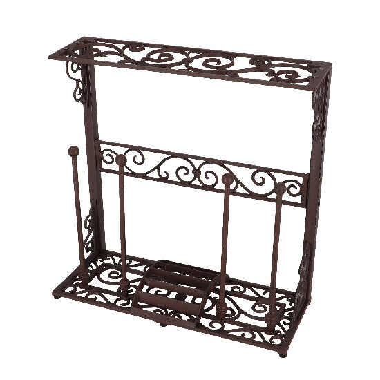 Cast-iron boot stand 