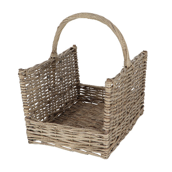 Wood basket 46x36x52 cm|Esschert Design