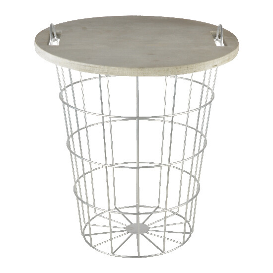 Wire basket with lid, 42 cm (SALE)|Esschert Design