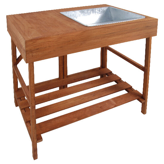 Grow table, wooden|Esschert Design