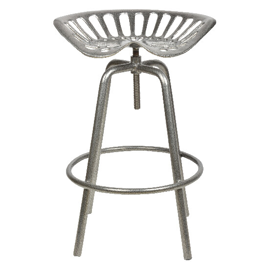 Židle "TRAKTOR", šedá (DOPRODEJ)|Esschert Design