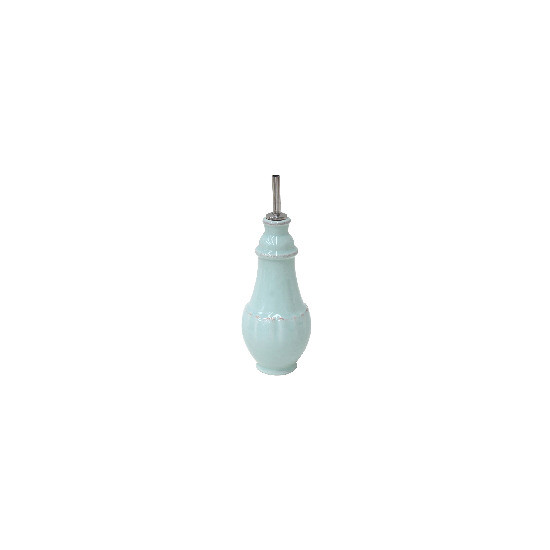 Oil bottle, 0.3L, IMPRESSIONS, blue (turquoise) (SALE)|Casafina
