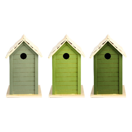 Birdhouse, set contains 3 pieces!|Esschert Design