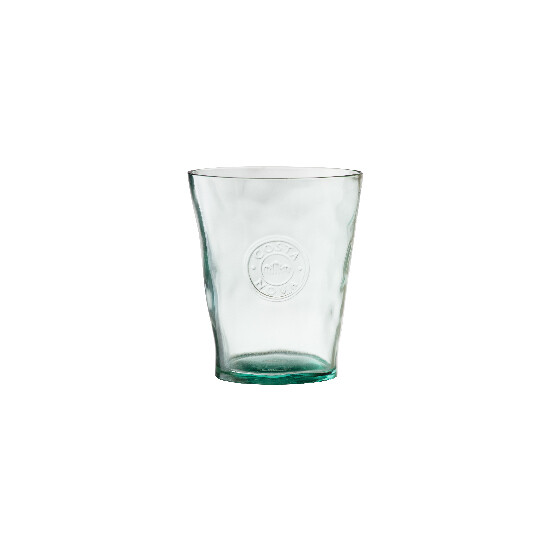 Szklanka do wody z logo 11cm|0,38L, COR, zielona (WYPRZEDAŻ)|Costa Nova