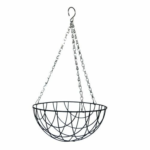 Hanging basket, wire steel, dia. 25.2 cm|Esschert Design