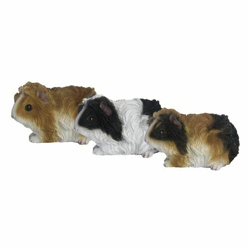 Animals and figures OUTDOOR "TRUE TO NATURE" Guinea pig, width 10.9 cm, package contains 3 pcs! (SALE)|Esschert Design