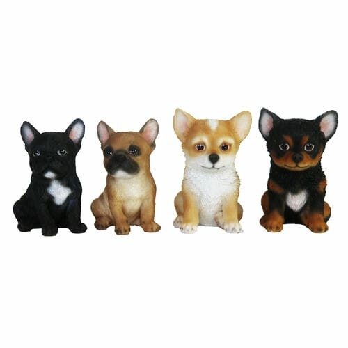 Animals and figures OUTDOOR "TRUE TO NATURE" Puppy, height 8 cm, package contains 4 pcs!|Esschert Design