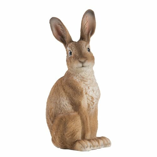 Animals and figures OUTDOOR "TRUE TO NATURE" Sitting hare, 24 cm|Esschert Design