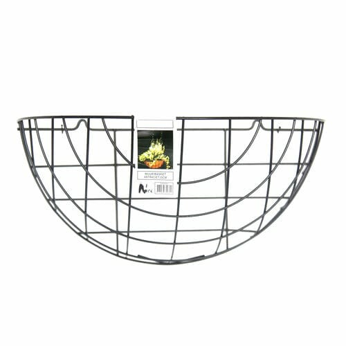 Wall basket, wire steel, width 35.2 cm | Esschert Design