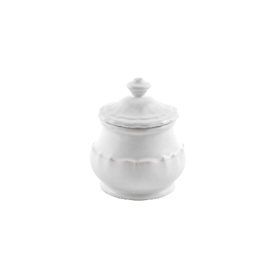 Sugar bowl, 10x10cm|0.3L, IMPRESSIONS, white|Casafina