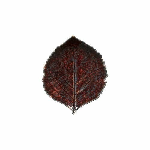 Talerz|pozostaw Lítsek 22cm, RIVIERA, czarno/czerwony|Vigne|Costa Nova