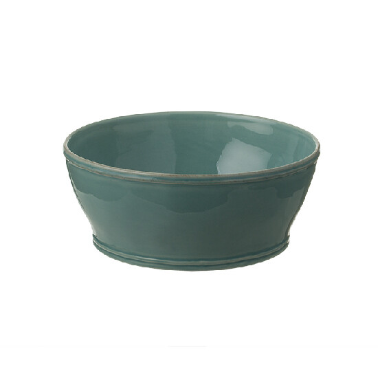 Salad bowl|serving, 24cm | 2.9L, FONTANA, blue (turquoise)|Casafina