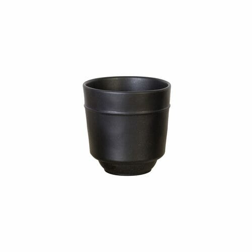 Cover for a flower pot 15 cm, LE JARDIN, black|Sable noir (SALE)|Costa Nova