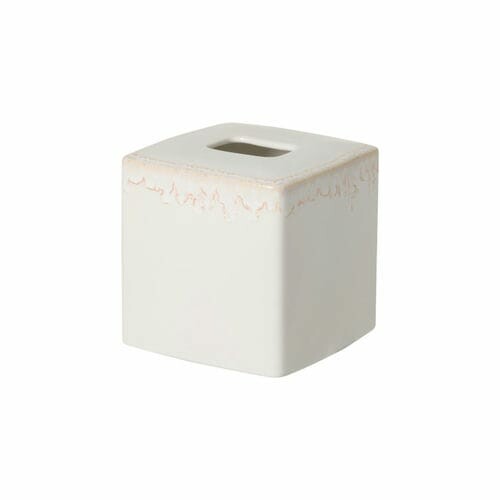 Napkin container 15 cm, TAORMINA, white|Casafina