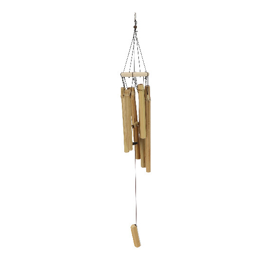 Zvonkohra bambus, v prírodnom prevedení, 7,5 x 7,5 x 33 cm | Esschert Design