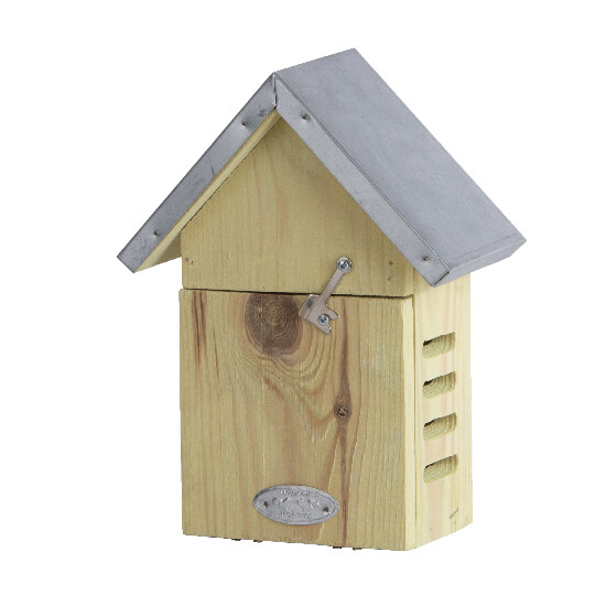 house for ladybugs LADYBUG "BEST FOR BIRDS", 18x10x23cm, natural wood|Esschert Design