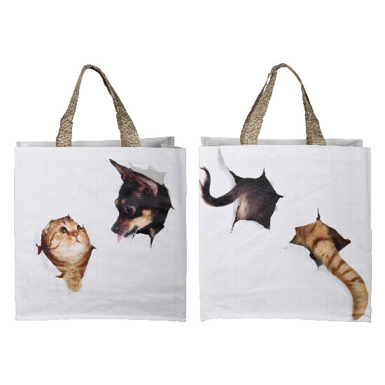 Bag with a cat and a dog (SALE)|Esschert Design