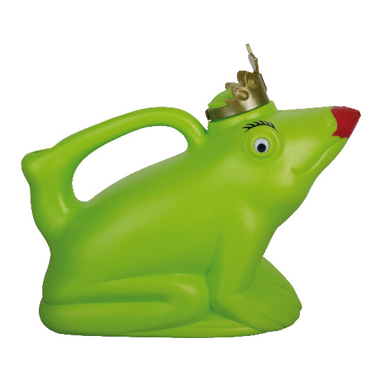 Plastic teapot, Frog Queen (SALE)|Esschert Design