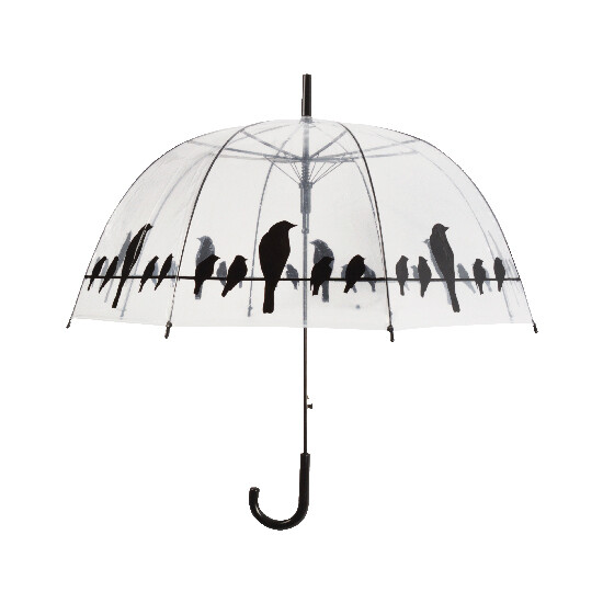 Deštník průhledný s ptáčky|Esschert Design