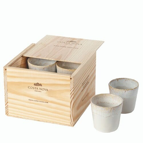 Lungo cup - box 8 pcs 0.21L, GRESPRESSO, white | Costa Nova