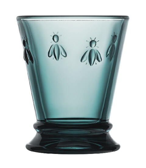 Glass 0.26L, ABEILLE, dark blue|La Rochere