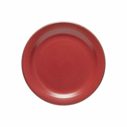 Plate 28cm POSITANO, dark red (SALE)|Casafina
