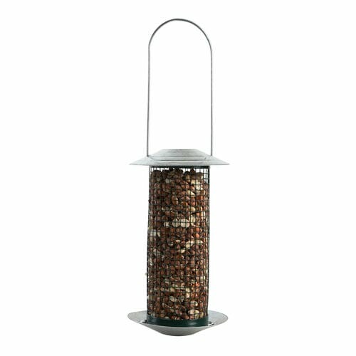Nut feeder, hanging, green|Esschert Design
