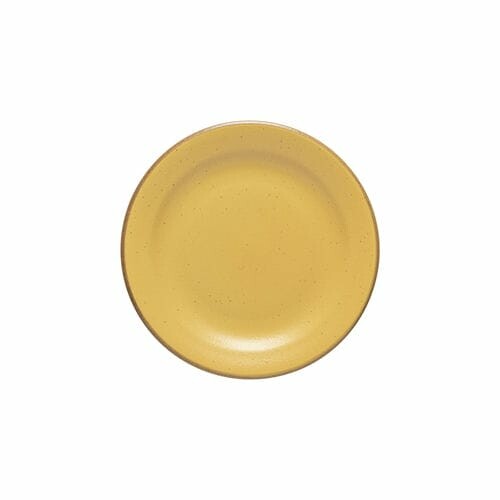 Dessert plate 22 cm POSITANO, yellow-sprinkled (SALE)|Casafina