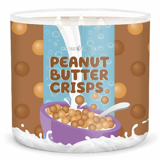 Candle CEREAL COLLECTION 0.41 KG PEANUT BUTTER CRISPS, aroma. in can, 3 wicks|Goose Creek