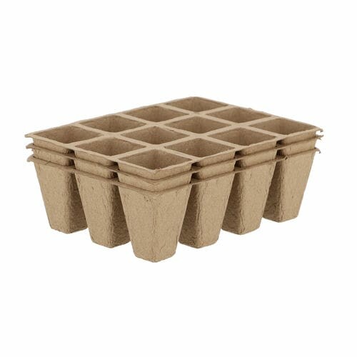 ECO seedling tray, 16x12x5cm, package contains 3 pieces!|Esschert Design