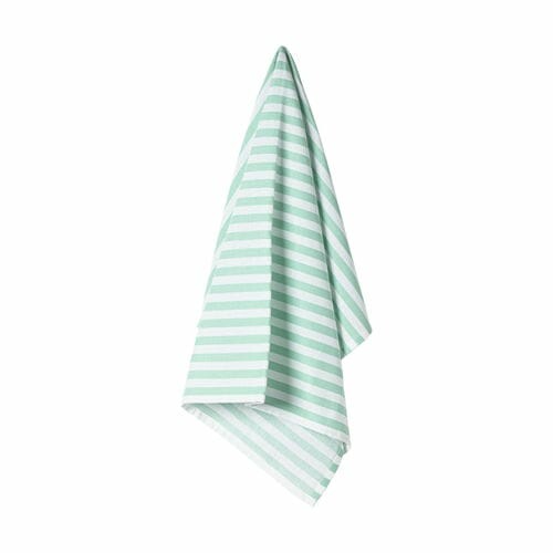 ED Towel 70x50cm, set of 2, STRIPES, Aqua|Casafina