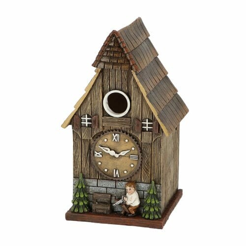 Birdhouse CUCKOO HOUSE, height 25 cm, white|Esschert Design