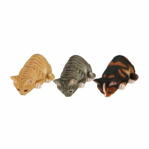 Zwierzęta i figurki OUTDOOR Kotek czai się, 13 cm, opakowanie zawiera 3 sztuki!|Esschert Design