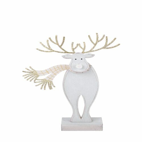Reindeer decoration with scarf, 18x28x4.5cm, pc|Ego Dekor