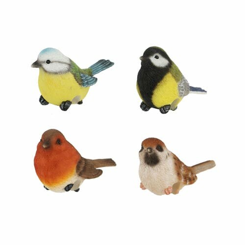 Zwierzęta i figurki OUTDOOR Ptak do doniczki 5-7cm, opakowanie zawiera 4 sztuki!|Esschert Design